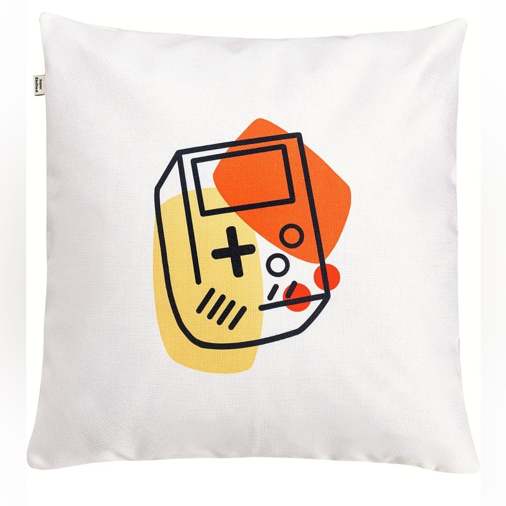 NIB Playstaion Nintendo canvas Pillowcase 18 x 18 Inch